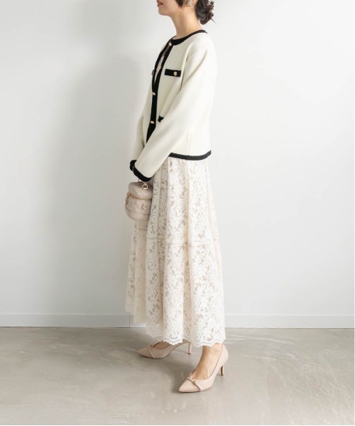 RANDA(ランダ)の「ベルトヒールパンプス(パンプス・レディース・ベージュ/ホワイト×ブラック/ブラック・24.5/24/23.5/23/22.5/22/25/25.5)」の13枚目の写真