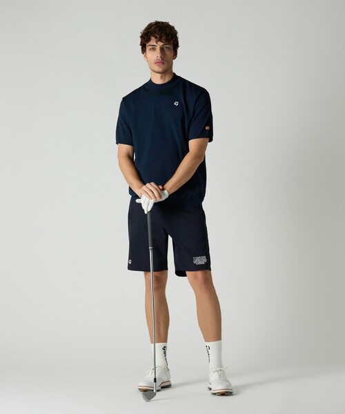 TaylorMade（テーラーメイド）の「【別注】＜TaylorMade×UNITED ARROWS＞ ユニセックス METAL モックネック ポロシャツ（ポロシャツ・メンズ・オフホワイト/ネイビー/コバルトブルー・S/L/XS/M/XL）」の14枚目の写真