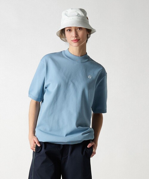 TaylorMade（テーラーメイド）の「【別注】＜TaylorMade×UNITED ARROWS＞ ユニセックス METAL モックネック ポロシャツ（ポロシャツ・メンズ・オフホワイト/ネイビー/コバルトブルー・S/L/XS/M/XL）」の22枚目の写真