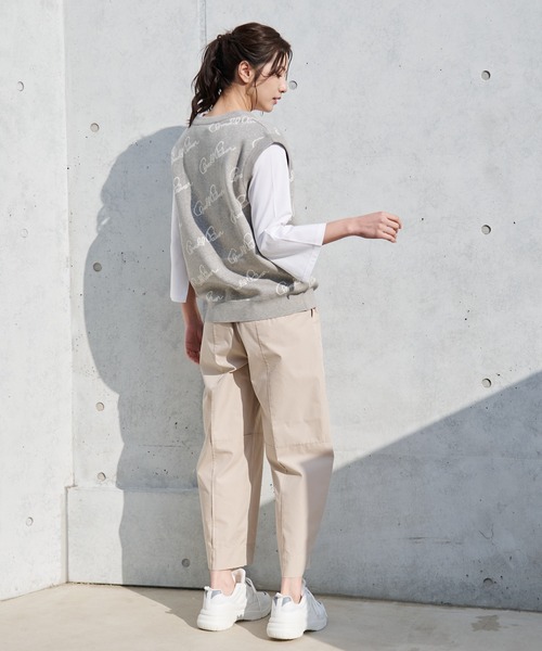 Arnold Palmer(アーノルドパーマー)の「コクーン リラックス パンツ(その他パンツ・レディース・ベージュ/ネイビー・S/M/L)」の6枚目の写真