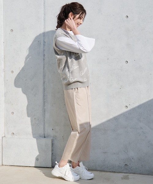 Arnold Palmer(アーノルドパーマー)の「コクーン リラックス パンツ(その他パンツ・レディース・ベージュ/ネイビー・S/M/L)」の5枚目の写真