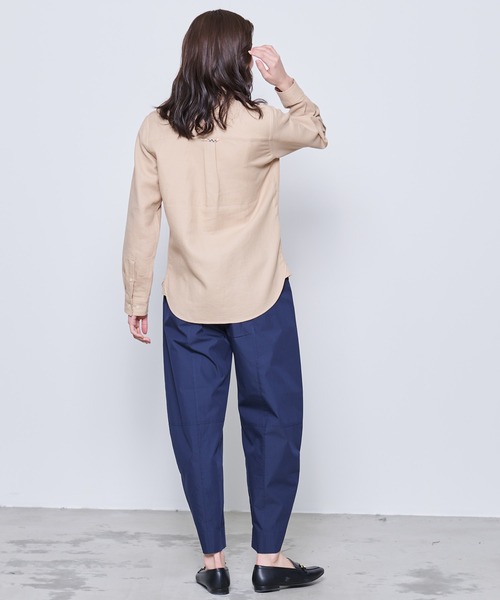 Arnold Palmer(アーノルドパーマー)の「コクーン リラックス パンツ(その他パンツ・レディース・ベージュ/ネイビー・S/M/L)」の13枚目の写真