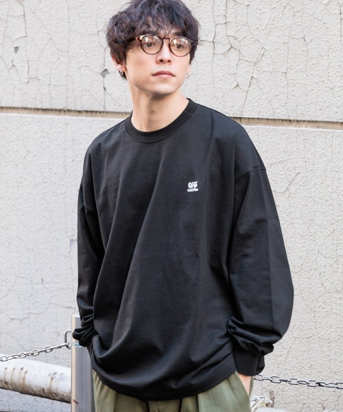 RAGEBLUE（レイジブルー）の「【toothblue/トゥースブルー】イラストレーターコラボ/ルーズロンT（Tシャツ/カットソー・メンズ・ブラック/イエロー/オレンジ/ホワイト・LARGE/MEDIUM）」の16枚目の写真