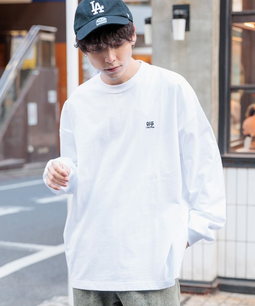 RAGEBLUE（レイジブルー）の「【toothblue/トゥースブルー】イラストレーターコラボ/ルーズロンT（Tシャツ/カットソー・メンズ・ブラック/イエロー/オレンジ/ホワイト・LARGE/MEDIUM）」の13枚目の写真