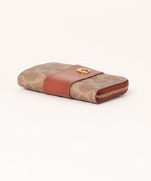 新品COACH エッセンシャル Lジップ キー ケース・シグネチャー キャンバス エッセンシャル Lジップ キー ケース・シグネチャー キャンバス