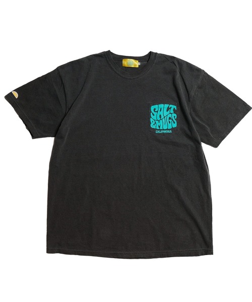 SALT&MUGS(ソルトアンドマグス)の「Psyche Logo Pkt Tee(Tシャツ/カットソー・メンズ・ホワイト/ブラック/イエロー/グリーン・MEDIUM/LARGE/X-LARGE)」の6枚目の写真