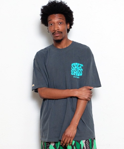 SALT&MUGS(ソルトアンドマグス)の「Psyche Logo Pkt Tee(Tシャツ/カットソー・メンズ・ホワイト/ブラック/イエロー/グリーン・MEDIUM/LARGE/X-LARGE)」の12枚目の写真