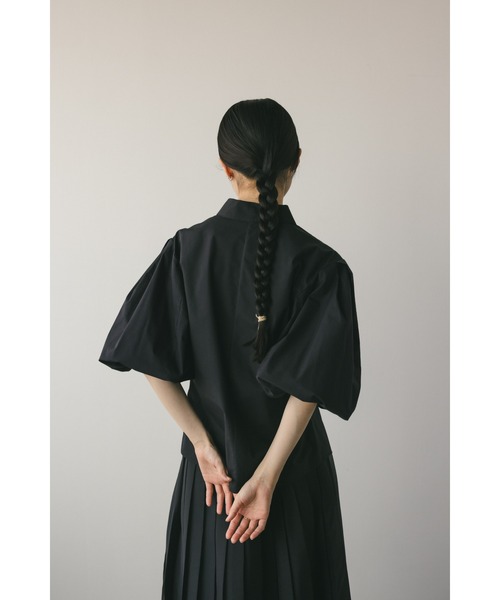 STYLEMIXER（スタイルミキサー）の「バルーンスリーブシャツ（シャツ/ブラウス・レディース・ホワイト/ミント/ブラック・FREE）」の17枚目の写真