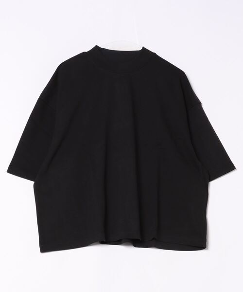 ANOTHER S（アナザーエス）の「綿100%ルーズプルオーバー（Tシャツ/カットソー・レディース・アイボリー/ブラック・M）」の2枚目の写真