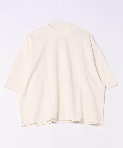 ANOTHER S（アナザーエス）の「綿100%ルーズプルオーバー（Tシャツ/カットソー・レディース・アイボリー/ブラック・M）」の9枚目の写真