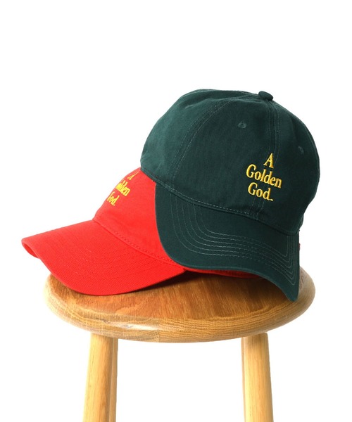 Seymour.（シーモア）の「【Seymour./シーモア】 "A Golden God" EMBROIDERY CAP（キャップ・メンズ・グリーン/レッド/ブラック/ブルー/ブラウン・FREE）」の17枚目の写真