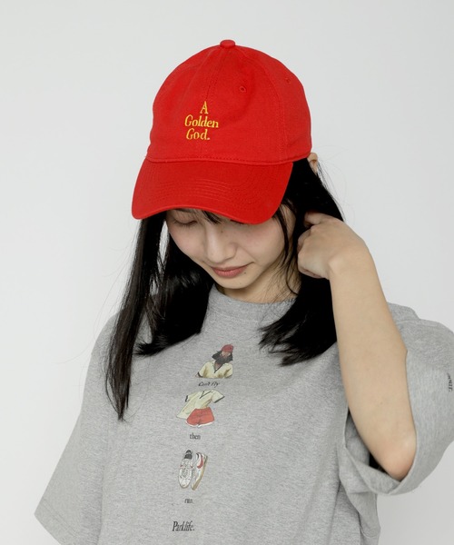 Seymour.（シーモア）の「【Seymour./シーモア】 "A Golden God" EMBROIDERY CAP（キャップ・メンズ・グリーン/レッド/ブラック/ブルー/ブラウン・FREE）」の7枚目の写真