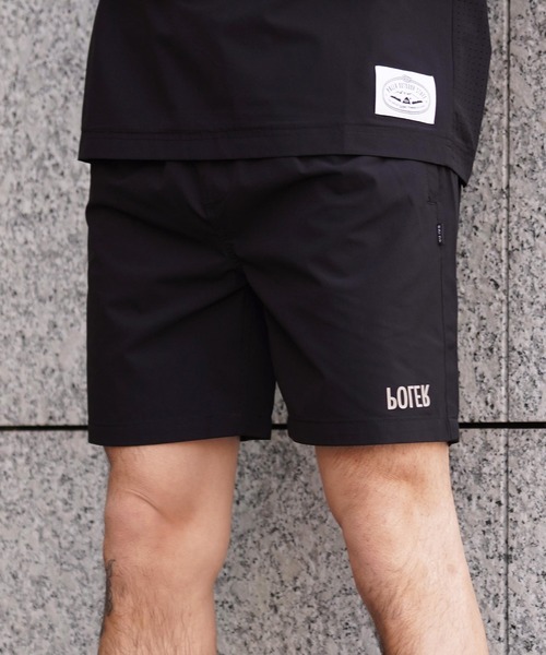 POLeR(ポーラー)の「POLER/ポーラー ショーツ ストレッチ/リップストップ 速乾 セットアップ対応 241MCV0079/241MCV0081(その他パンツ・メンズ・ブラウン/ブラック・M/XL/L)」の1枚目の写真