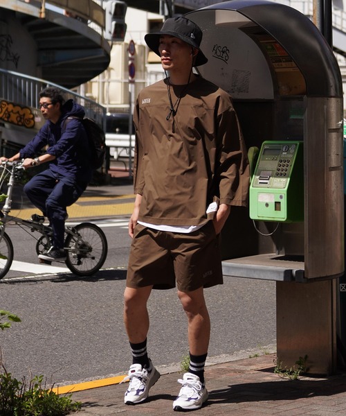 POLeR(ポーラー)の「POLER/ポーラー ショーツ ストレッチ/リップストップ 速乾 セットアップ対応 241MCV0079/241MCV0081(その他パンツ・メンズ・ブラウン/ブラック・M/XL/L)」の20枚目の写真