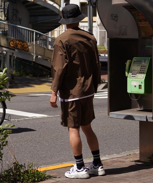 POLeR(ポーラー)の「POLER/ポーラー ショーツ ストレッチ/リップストップ 速乾 セットアップ対応 241MCV0079/241MCV0081(その他パンツ・メンズ・ブラウン/ブラック・M/XL/L)」の22枚目の写真