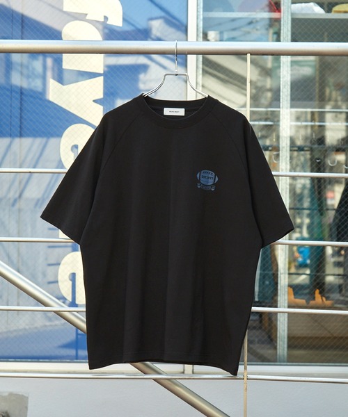 ヴィンテージライクスポーツグラフィック ラグラン半袖Tシャツ MONO 