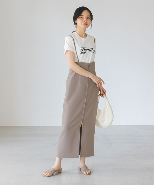 RITA（リタ）の「《NOBLE別注》RITA/リタ ロゴT（Tシャツ/カットソー・レディース・グリーン/ホワイト/ダークブルー/ベージュ・FREE）」の22枚目の写真