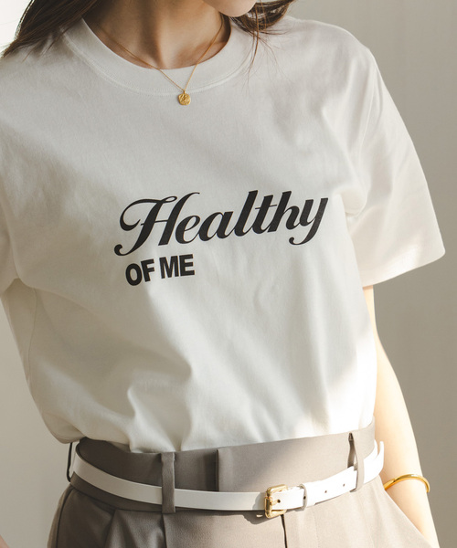 RITA（リタ）の「《NOBLE別注》RITA/リタ ロゴT（Tシャツ/カットソー・レディース・グリーン/ホワイト/ダークブルー/ベージュ・FREE）」の18枚目の写真