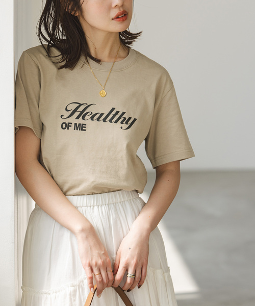 RITA（リタ）の「《NOBLE別注》RITA/リタ ロゴT（Tシャツ/カットソー・レディース・グリーン/ホワイト/ダークブルー/ベージュ・FREE）」の15枚目の写真