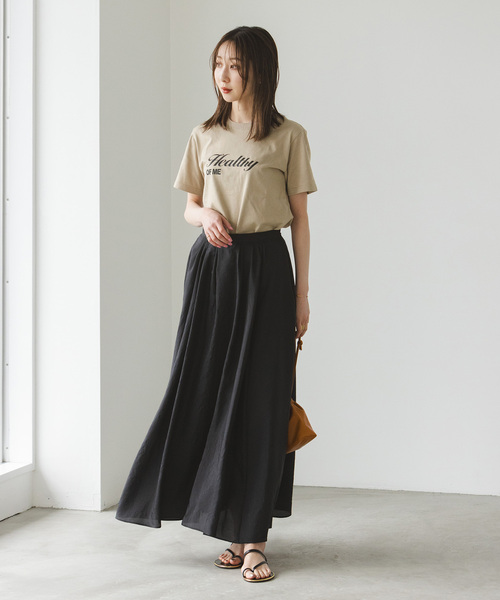 RITA（リタ）の「《NOBLE別注》RITA/リタ ロゴT（Tシャツ/カットソー・レディース・グリーン/ホワイト/ダークブルー/ベージュ・FREE）」の11枚目の写真