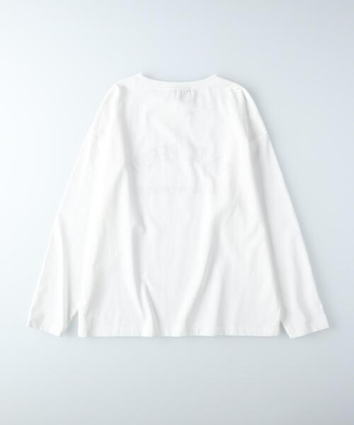 HONEYSUCKLE ROSE（ハニーサックルローズ）の「HONEYSUCKLE ROSE(ハニーサックルローズ)【レディース】チュールレイヤード長袖Tシャツ（Tシャツ/カットソー・レディース・ブラック/ホワイト・M/L）」の17枚目の写真