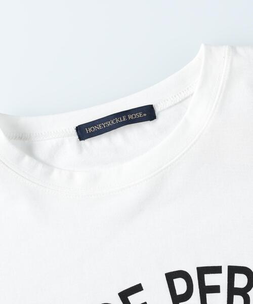 HONEYSUCKLE ROSE（ハニーサックルローズ）の「HONEYSUCKLE ROSE(ハニーサックルローズ)【レディース】チュールレイヤード長袖Tシャツ（Tシャツ/カットソー・レディース・ブラック/ホワイト・M/L）」の19枚目の写真