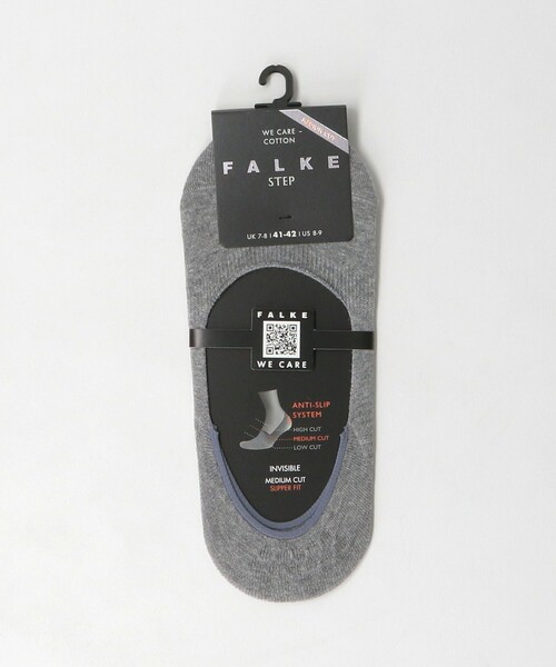 FALKE(ファルケ)の「<FALKE>ステップ インヴィンシブル ソックス(ソックス/靴下・メンズ・ライトグレー/ブラック・FREE)」の1枚目の写真