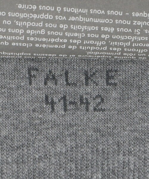 FALKE(ファルケ)の「<FALKE>ステップ インヴィンシブル ソックス(ソックス/靴下・メンズ・ライトグレー/ブラック・FREE)」の5枚目の写真