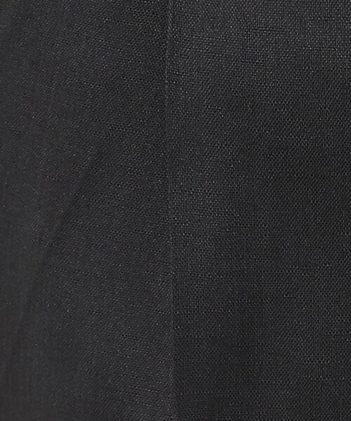 OPAQUE.CLIP(オペークドットクリップ)の「◆セットアップ対応/リネンライクワイドストレートパンツ【洗濯機洗い可】(その他パンツ・レディース・ブラック/ベージュ系その他7・38/42/40)」の6枚目の写真