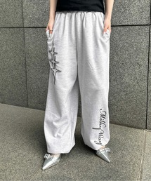 モチーフプリントスウェットパンツ
