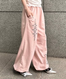モチーフプリントスウェットパンツ