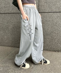 モチーフプリントスウェットパンツ