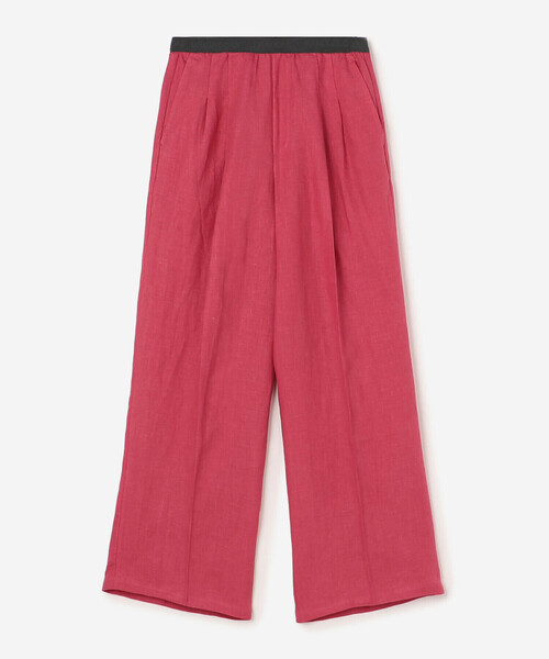 Bshop(ビショップ)の「BRACCAE | リネン ツータックパンツ WOMEN(スラックス・レディース・モカ/ライトグレー/ピンク/チャコール・2/1)」の19枚目の写真