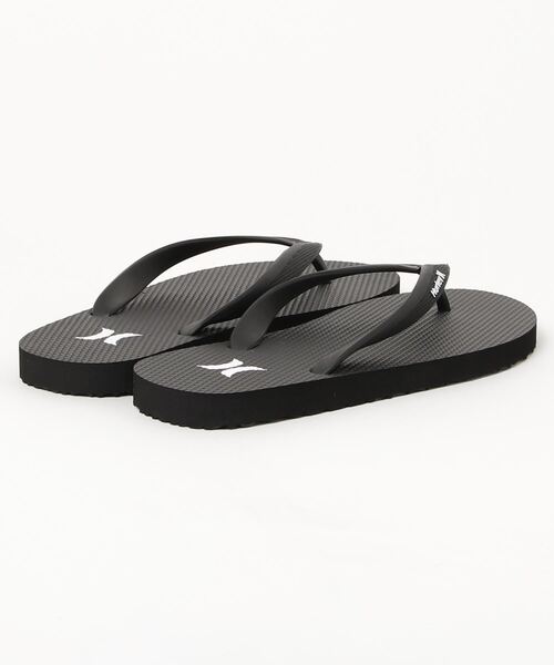 Hurley （ハーレー）の「【Hurley/ハーレー】M ICON SOLID SANDALS　ビーチサンダル（サンダル・メンズ・ブラック・8/10/9）」の2枚目の写真