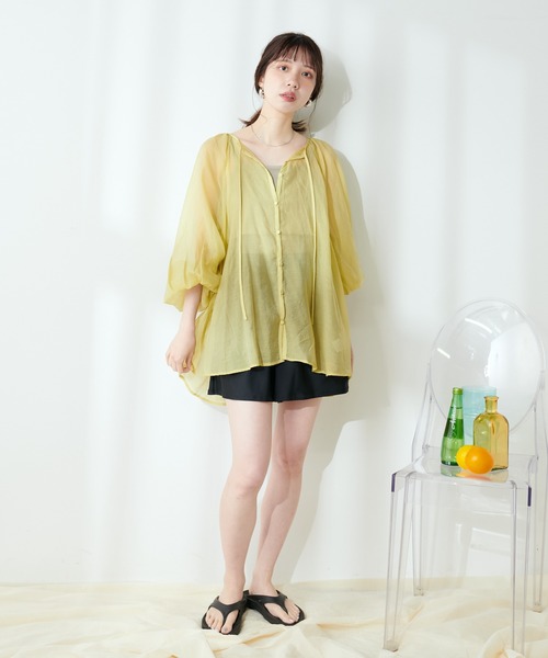 natural couture(ナチュラルクチュール)の「【水着】ハイウエストスタイルアップショーパン(水着・レディース・ブラック/ブラウン・SMALL/MEDIUM)」の14枚目の写真