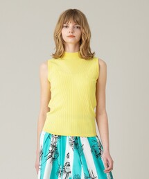 LOULOU WILLOUGHBY | ＜予約＞【LOULOU WILLOUGHBY】リブキリカエモックネックプルオーバー(ニット/セーター)