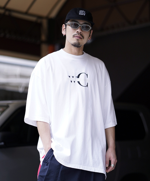 WILLY CHAVARRIA ホワイト 七分袖カットソー WILLY CHAVARRIA / JAIL SHIRT WHITE
