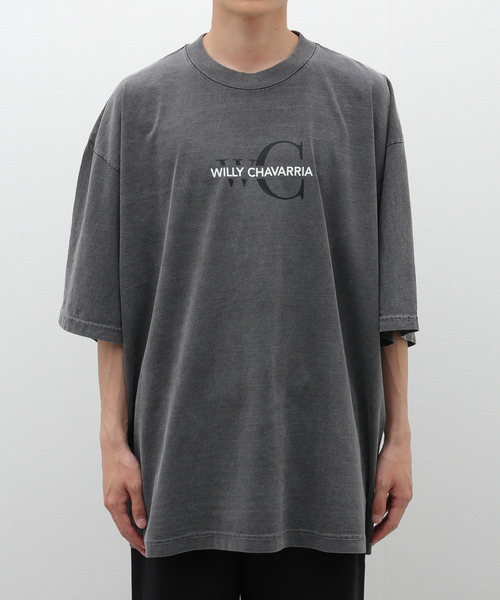 WILLY CHAVARRIA(ウィリーチャバリア)の「【WILLY CHAVARRIA / ウィリー チャバリア】WISM 別注 WC Logo Tee(Tシャツ/カットソー・メンズ・ホワイト/ブラック系その他・X-LARGE/LARGE)」の19枚目の写真
