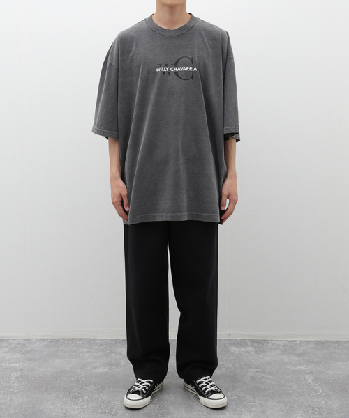 WILLY CHAVARRIA(ウィリーチャバリア)の「【WILLY CHAVARRIA / ウィリー チャバリア】WISM 別注 WC Logo Tee(Tシャツ/カットソー・メンズ・ホワイト/ブラック系その他・X-LARGE/LARGE)」の17枚目の写真