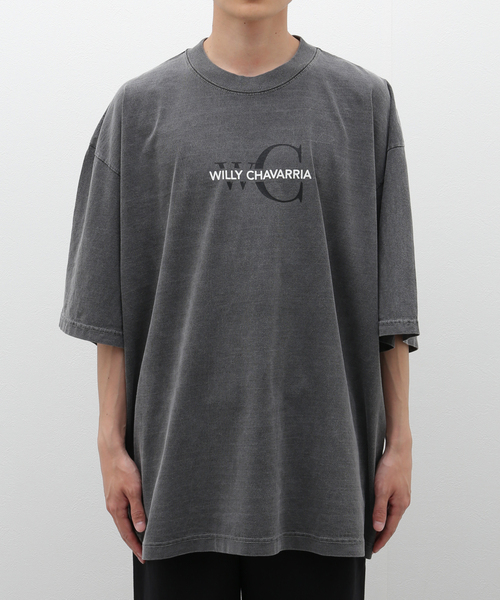 WILLY CHAVARRIA(ウィリーチャバリア)の「【WILLY CHAVARRIA / ウィリー チャバリア】WISM 別注 WC Logo Tee(Tシャツ/カットソー・メンズ・ホワイト/ブラック系その他・X-LARGE/LARGE)」の16枚目の写真