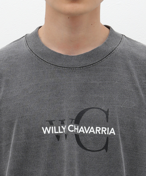 WILLY CHAVARRIA(ウィリーチャバリア)の「【WILLY CHAVARRIA / ウィリー チャバリア】WISM 別注 WC Logo Tee(Tシャツ/カットソー・メンズ・ホワイト/ブラック系その他・X-LARGE/LARGE)」の13枚目の写真