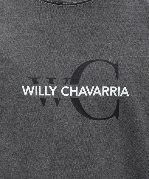 WILLY CHAVARRIA(ウィリーチャバリア)の「【WILLY CHAVARRIA / ウィリー チャバリア】WISM 別注 WC Logo Tee(Tシャツ/カットソー・メンズ・ホワイト/ブラック系その他・X-LARGE/LARGE)」の8枚目の写真