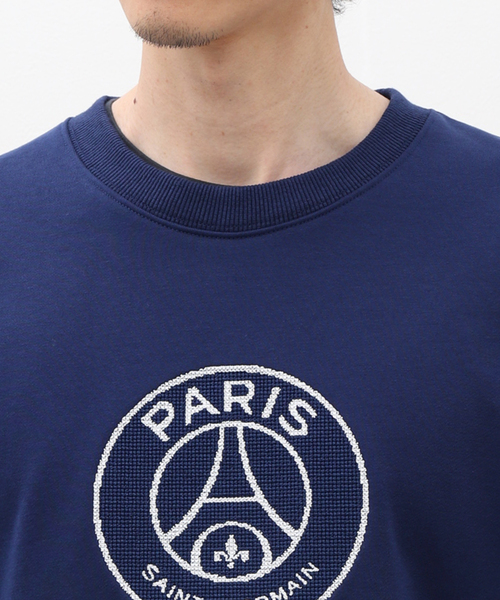 PARIS SAINT-GERMAIN(パリサンジェルマン)の「【Paris Saint-Germain / パリ・サン=ジェルマン】JP Cross-stitch sweatshirt(スウェット・メンズ・ブラック・MEDIUM)」の5枚目の写真