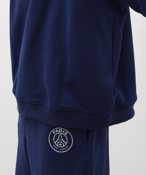 PARIS SAINT-GERMAIN(パリサンジェルマン)の「【Paris Saint-Germain / パリ・サン=ジェルマン】JP Cross-stitch sweatshirt(スウェット・メンズ・ブラック・MEDIUM)」の9枚目の写真