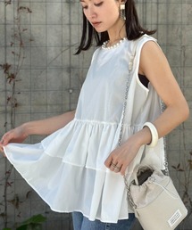 deux amour（ドゥーザムール）の「パール付きチュニック（チュニック）」