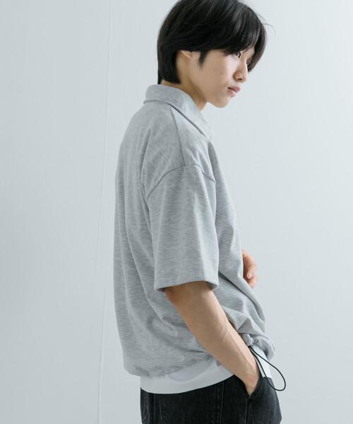 SENSE OF PLACE by URBAN RESEARCH（センスオブプレイスバイアーバンリサーチ）の「『別注』TeddyBear×SENSE OF PLACE　テディベアハーフZIPスウェット（スウェット・メンズ・ピンク/チャコールグレー/グレー・MEDIUM/LARGE）」の7枚目の写真