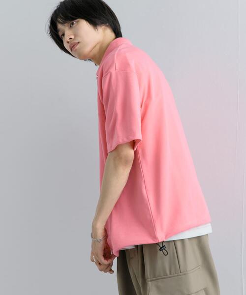 SENSE OF PLACE by URBAN RESEARCH（センスオブプレイスバイアーバンリサーチ）の「『別注』TeddyBear×SENSE OF PLACE　テディベアハーフZIPスウェット（スウェット・メンズ・ピンク/チャコールグレー/グレー・MEDIUM/LARGE）」の19枚目の写真