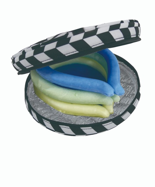 GLOBAL JAPAN（グローバルジャパン）の「アイスネックリング専用 Icy Neck 保冷ポーチ（アウトドアグッズ・レディース・パープル/グレー/ホワイト×ブラック/ピンク/グリーン/ピンク系その他/ブルー・F）」の16枚目の写真