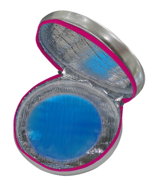 GLOBAL JAPAN（グローバルジャパン）の「アイスネックリング専用 Icy Neck 保冷ポーチ（アウトドアグッズ・レディース・パープル/グレー/ホワイト×ブラック/ピンク/グリーン/ピンク系その他/ブルー・F）」の10枚目の写真