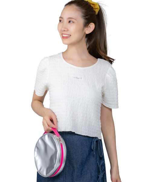 GLOBAL JAPAN（グローバルジャパン）の「アイスネックリング専用 Icy Neck 保冷ポーチ（アウトドアグッズ・レディース・パープル/グレー/ホワイト×ブラック/ピンク/グリーン/ピンク系その他/ブルー・F）」の12枚目の写真